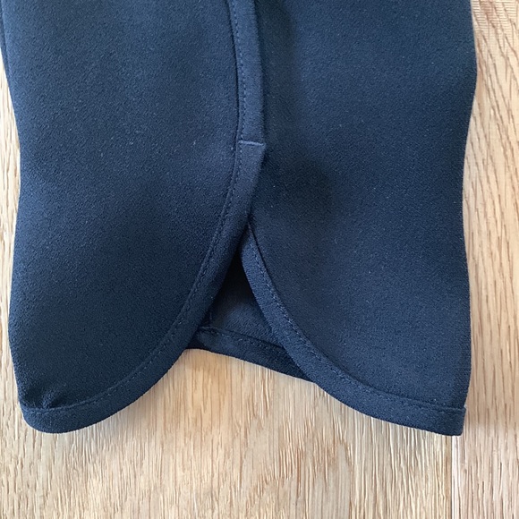 Banana Republic Black Side Stripe Drapey Pants - Picture 3 of 7